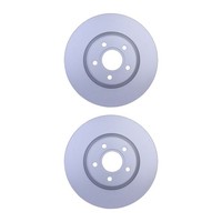 2 Bremsscheiben InnenbelüFtet Ø 63,5 Mm 25 Mm Hella FüR U.A. Ford C-MAX