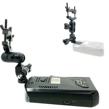 Radar Detector Rearview Mirror Stem Mount for Uniden R1 R2 R3 R4 DF1 DFR2 DFR...