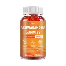 Organic Ashwagandha Root Gummies Highest Potency Stress  Sexual Health 5000mg