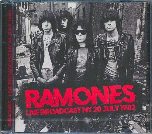 Ramones Live Broadcast NY 20 July 1982 2xCD Set 35 Tracks Limited Live Edition - Imagen 1 de 6
