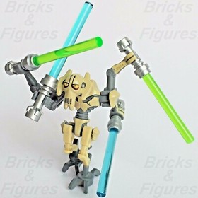 LEGO&reg; Star Wars General Grievous Minifigure Cyborg Separatist 8095 9515 sw0254