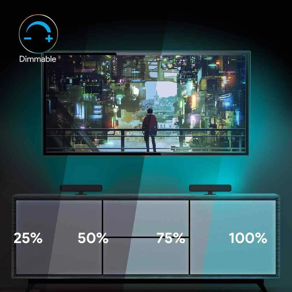 Tzumi Aura LED ColorKit 75-Watt Equival. A21 Dimmable Multi-Color LED Light Bulb - Image 3 of 4