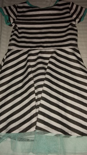 striped tutu ruffle dress. Cute 
