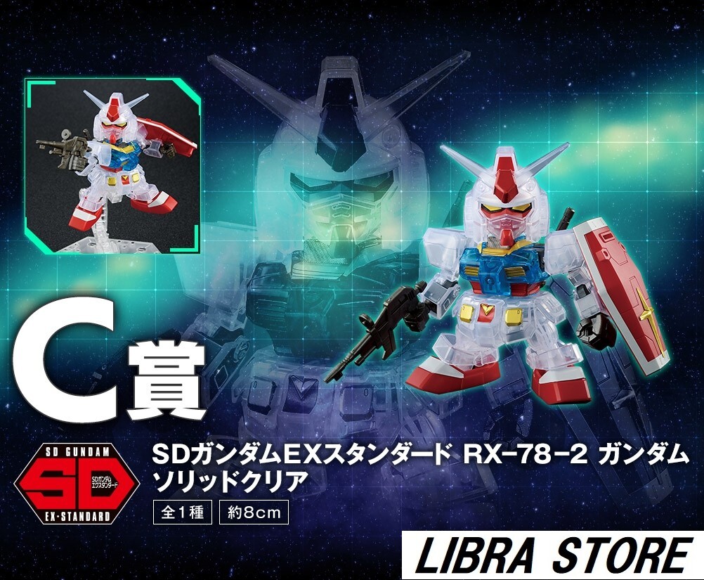 Gundam Model Kit 40th Anniversary RX-78-2 SD Gundam Solid Clear