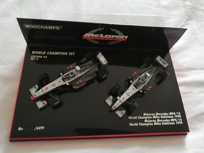 McLaren Mercedes MP4/13 #8 MP4/14 #1 Mika Häkkinen 1998/1999 - Photo 1/2