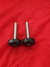 1970-1978 Corvette Seat Back Rubber Bumper Bolt Pair 71 72 73 74 75 76 77 78