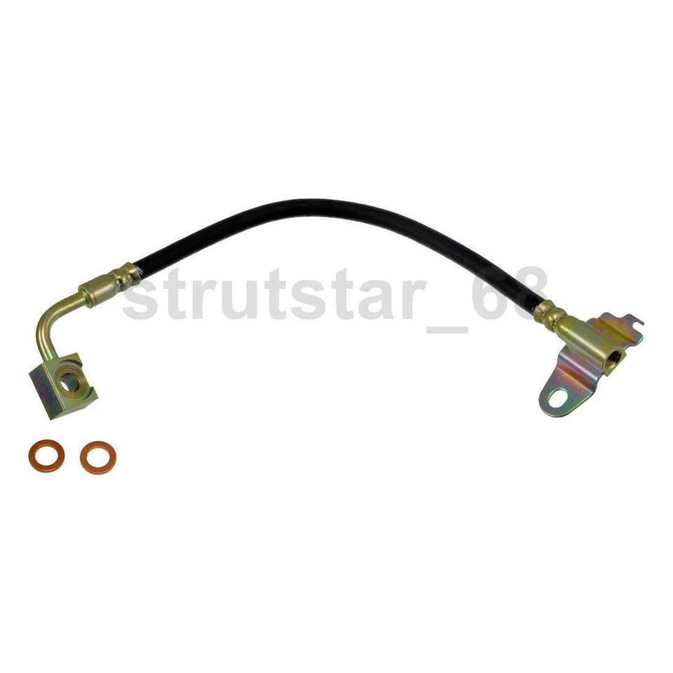 2 mangueiras de freio traseiras para Ford Taurus Mercury Sable - Imagem 3 de 4