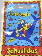 New Sealed 8 Magic School Bus Birthday Party Favor Treat Sacks Gift Bags 9" x 6"