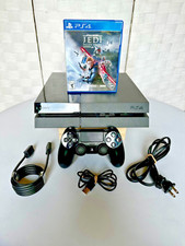 Sony PlayStation 4 Console Bundle with 1 controller and 1 Game - Used- Working