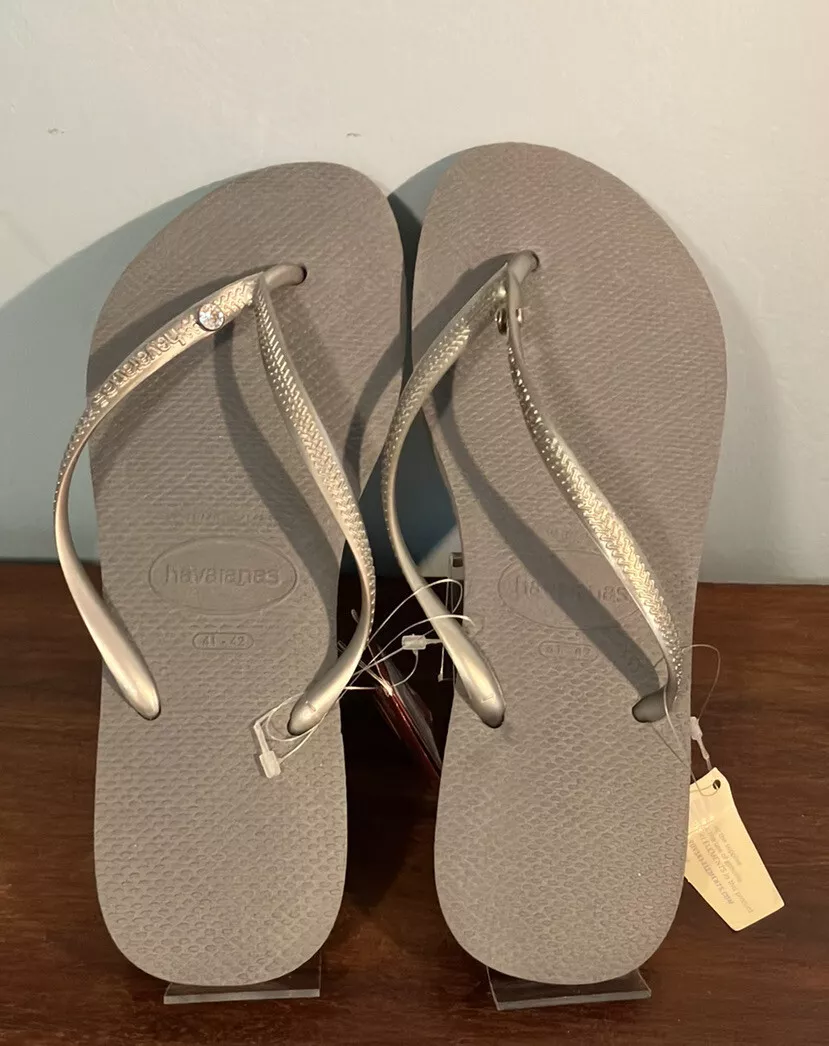 Havaianas flip flops with cheap crystals