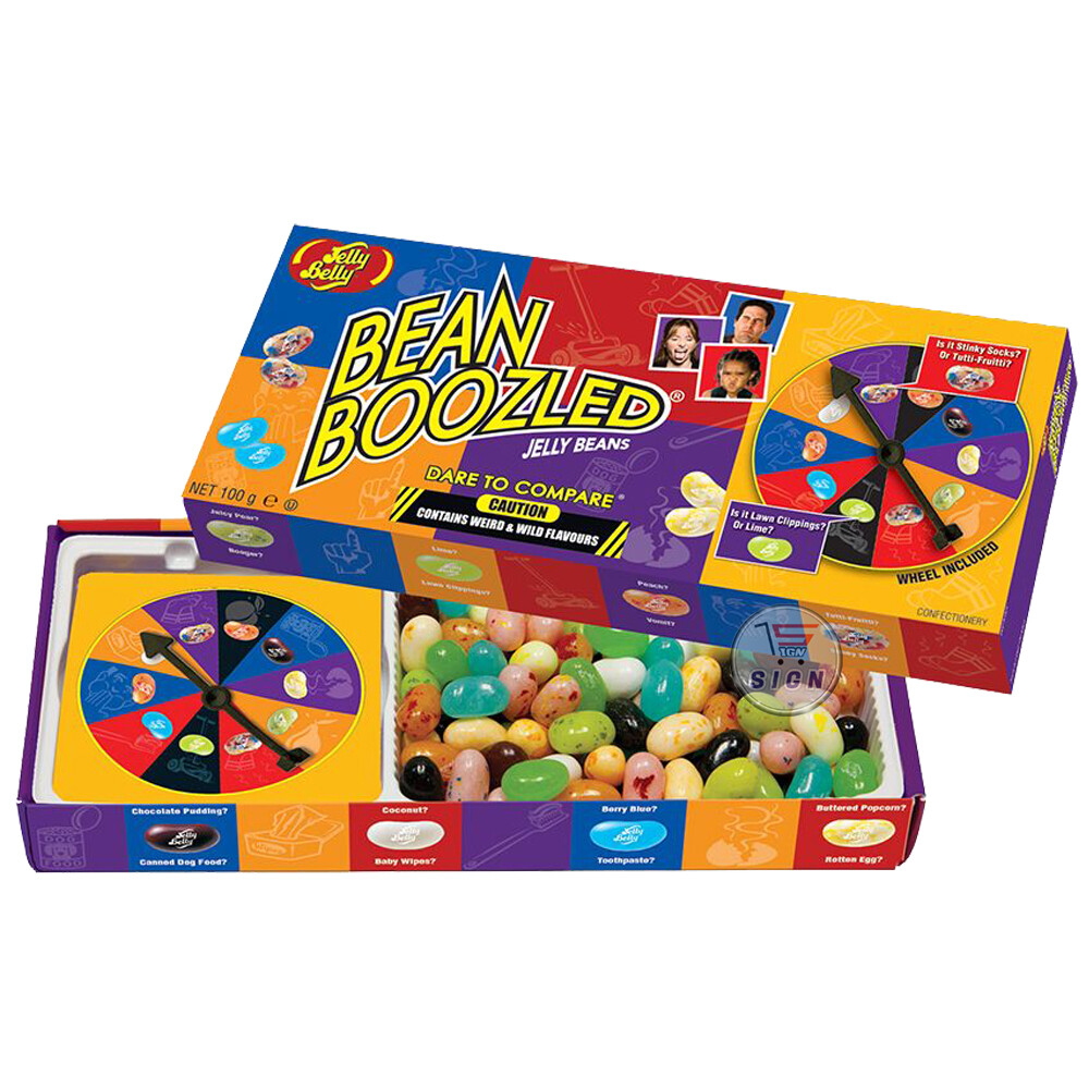 2 x JELLY BELLY BEAN BOOZLED JELLY BEANS SPINNER Spinner