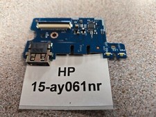                 Laptop Part USB Card Reader Board w Cable HP 15-ay061nr