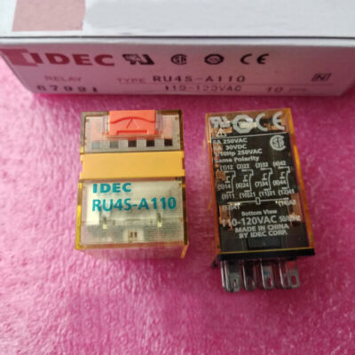 1PC RU4S-A110     Purpose Relay 4PDT 110-120VAC #WD8