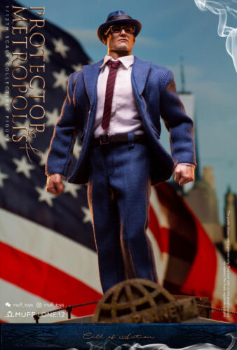 Muff Toys 1/12 Superman Metropolis Reporter Clark Figur Statue Modell Sammeln - Bild 3 von 24
