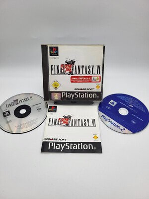 Final Fantasy VI + Demo PlayStation 1 PS1 OVP + Anleitung *Blitzversand*