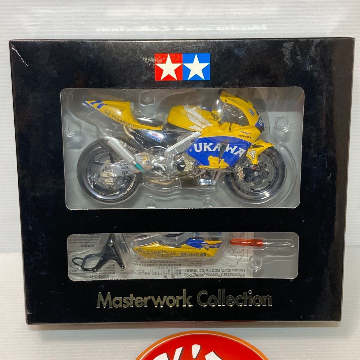 Tamiya 1/12 Honda Pons RC211V '03 2003 Ukawa Finished Model Tamiya 1/12 Honda Pons RC211V '03 2003 Ukawa Finished Model
