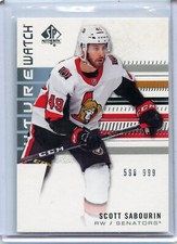 2019-20 SP Authentic #226 Scott Sabourin FW RC 599/999