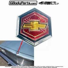 1980 Malibu 83 Wagon Flush Mount Header Panel Emblem Medallion Repro Gm 14013428 1980 Malibu 83 Wagon Flush Mount Header Panel Emblem Medallion Repro Gm 14013428