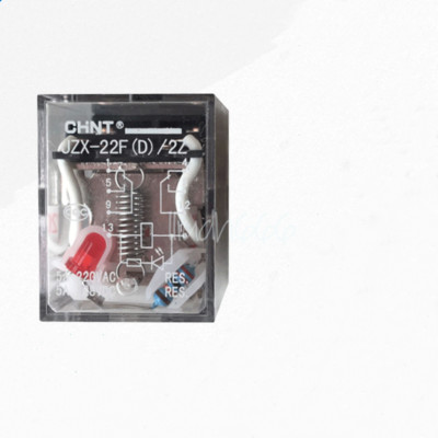 3PCS NEW CHNT Small Relay JZX-22F(D)/2Z AC220V Fast Free delivery