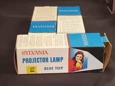 Lot of 3 - Sylvania CTT-DAX Projector Lamp Bulb - 1000w - 120V - Blue Top - NOS