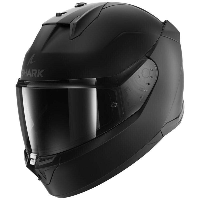 CASCO INTEGRALE SHARK D-SKWAL 3 BLANK MAT - KMA NERO OPACO - TAGLIA XS
