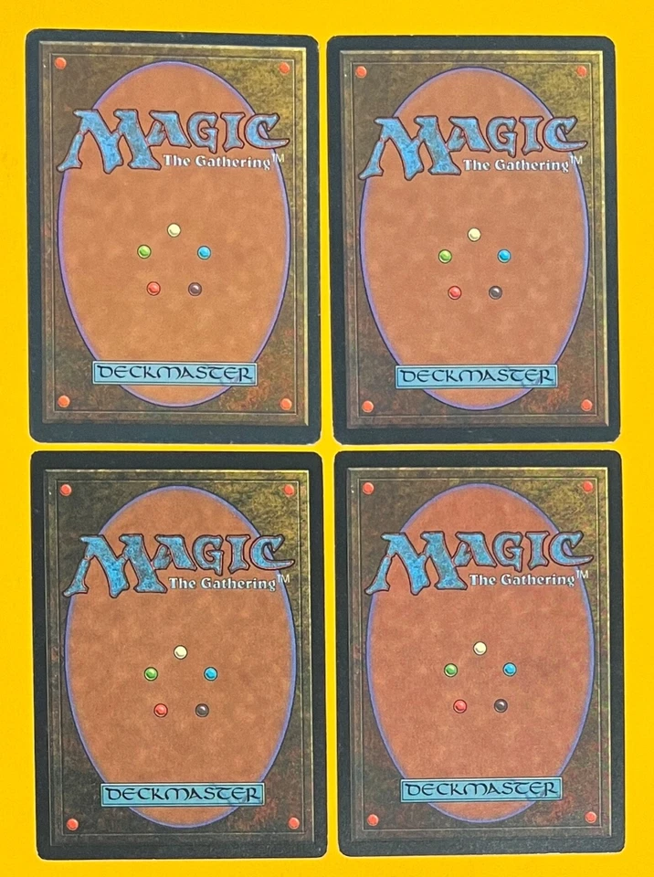 MTG FRENETIC EFREET (x 4) Mirage (OldManMTG 005-420) - Image 2 of 3