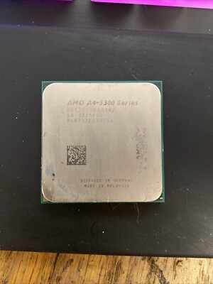 AMD A4-5300 A-Series APU Trinity Dual-Core 3.4GHz (3.6GHz Turbo) Socket FM2 65w