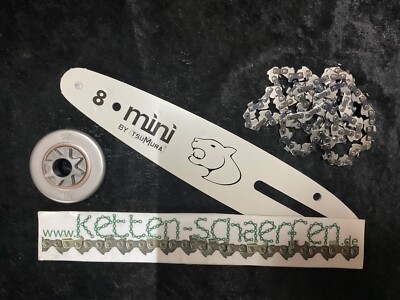 20 25 30 cm Führungsschiene Mini 1/4 1,1 Set 1+1+1 für Echo 2511 WES WESC TES