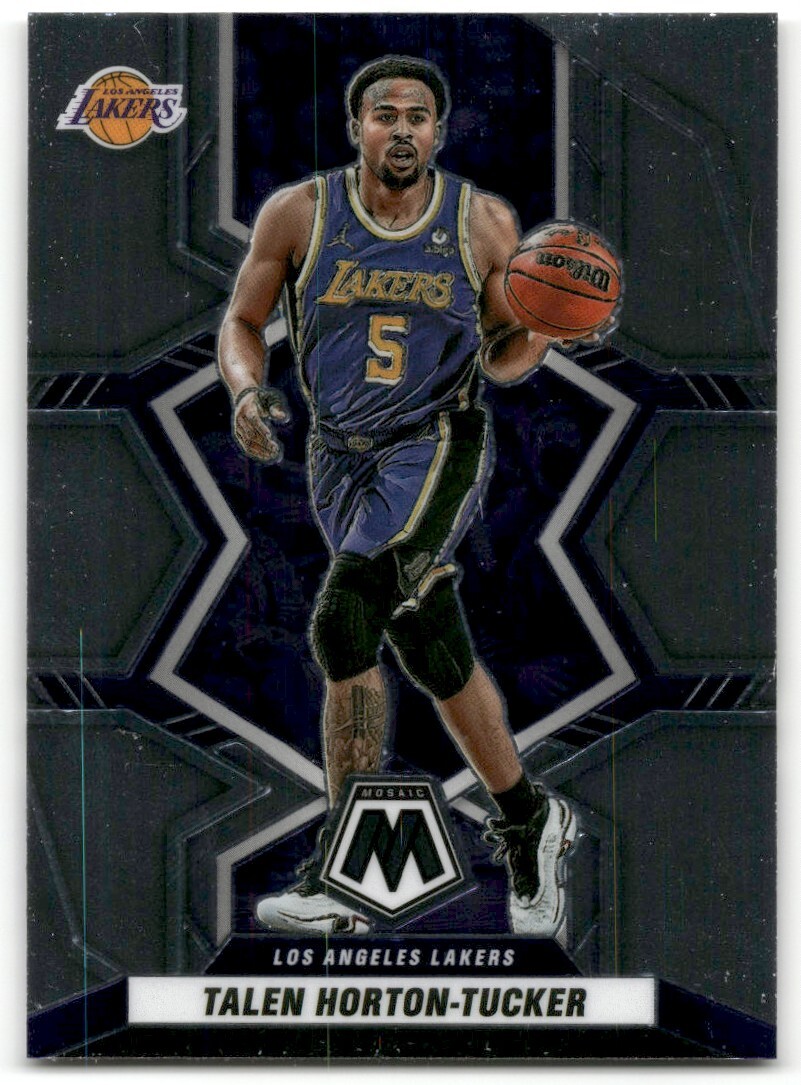 2021-22 Panini Mosaic Talen Horton-Tucker Los Angeles Lakers #187