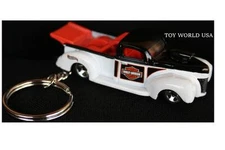 Custom Key Chain '40 Ford Drag Truck Harley-Davidson