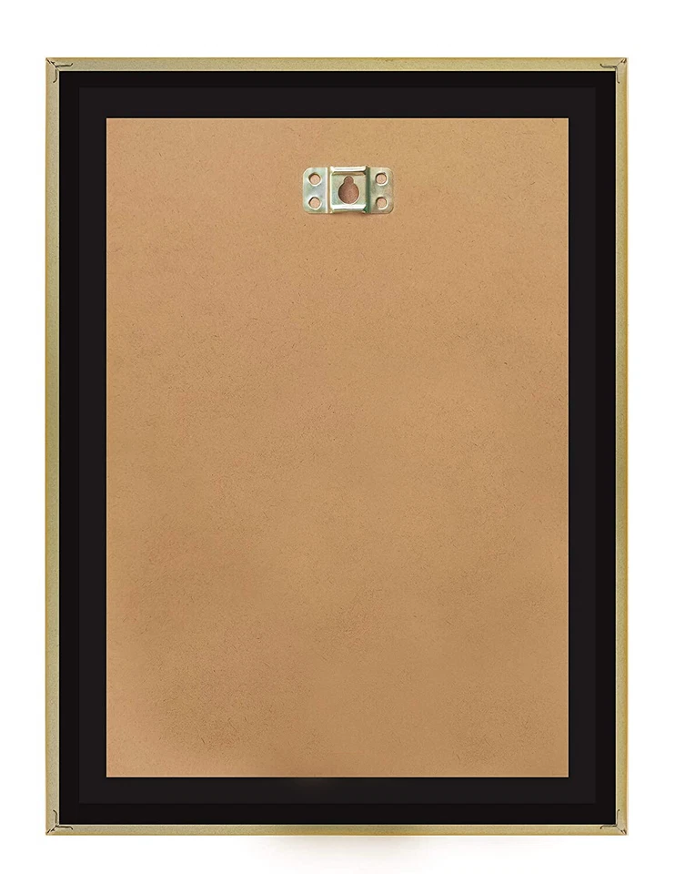 Marco de fotos de madera sintética del Señor Laxmi Ganesh Saraswati Kuber Ji, (30 x 23 cm) Foto 3 de 3