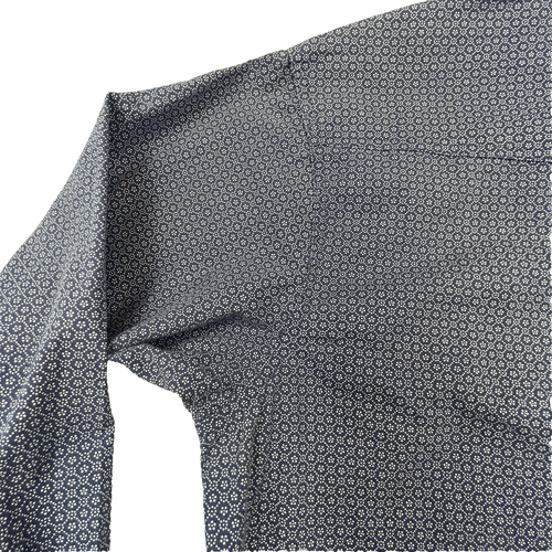 Ariat Mens Shirt M Blue Pearl Snap Western Cowboy Geometric Long Sleeve Pockets - Picture 18 of 23