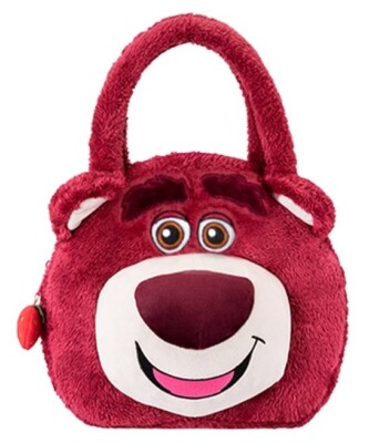 Disney Pixel Toy Story Miniso Lotso bear purse plush 10 inch New