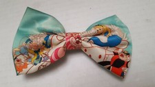Alice In Wonderland Boutique Bow, Princess Bow Hair Clip Vintage- Fast Shipping