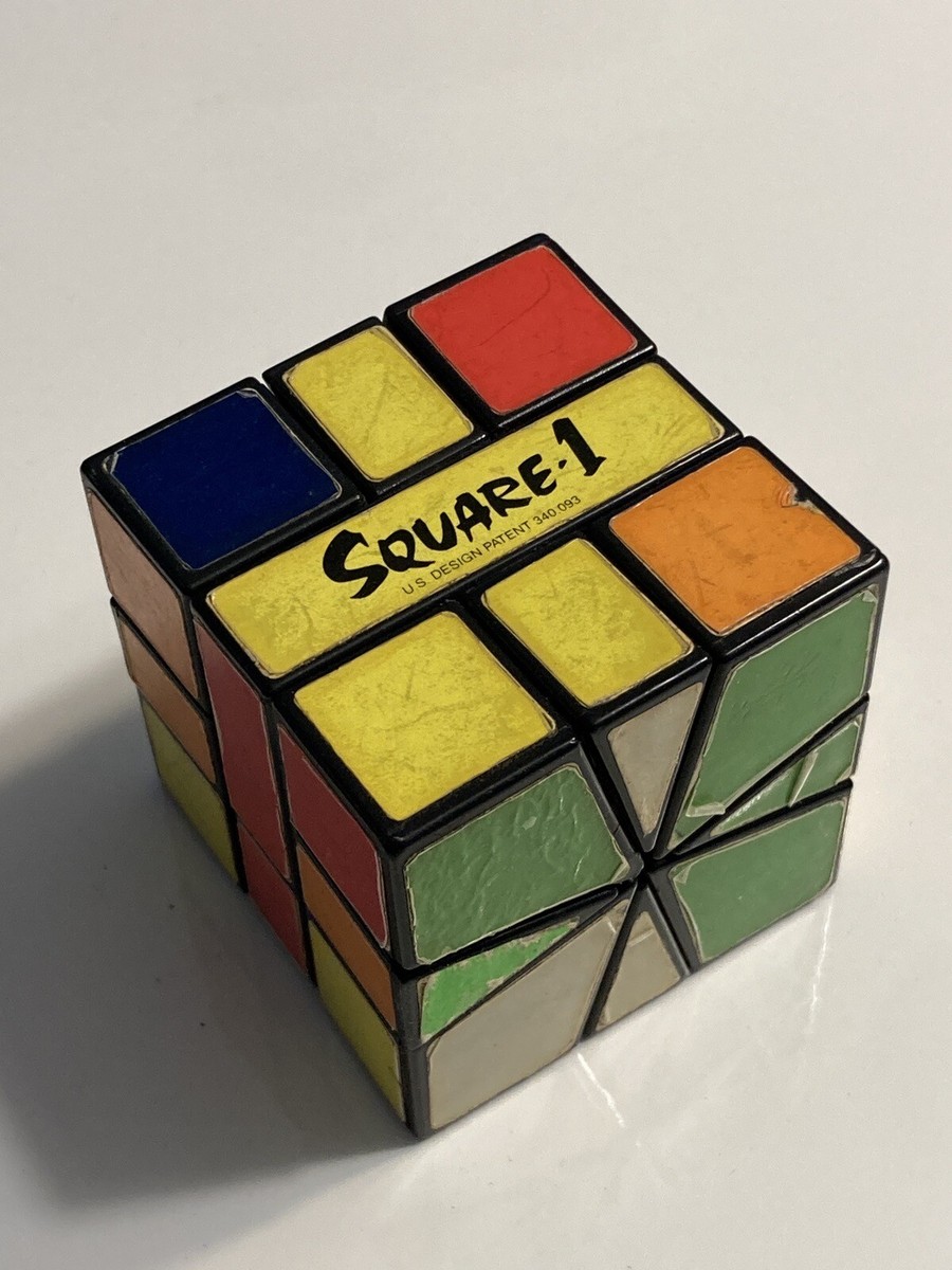Vintage Square-1 Rubik's Cube Type Puzzle 1991 Used Retro | eBay