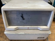 ISGUS Stempeluhr / Zeit und Datumstempler 
