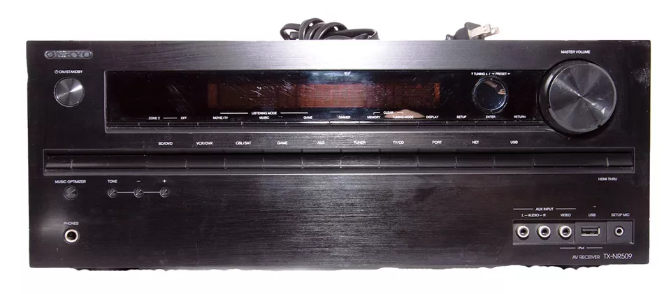 Onkyo TX-NR509 5.1 Channel Network A/V Receiver Tested/Works. - Image 3 of 3