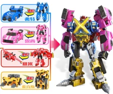 NEW Miniforce X Ranger Armorbot Combiner Robot Car Bot Figure Toy Gift for Kids