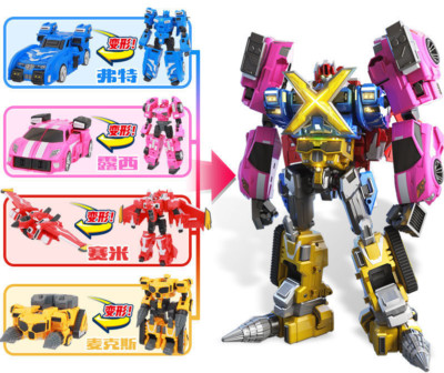 NEW Miniforce X Ranger Armorbot Combiner Robot Car Bot Figure Toy Gift ...