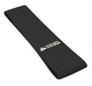 Bande de résistance au tissu - Résistance élevée/Ultra Noir - NON SLIP Bande du cercle de la hanche