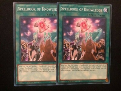 YUGIOH SPELLBOOK DECK- DESTROYER- KNOWLEDGE- POWER- WISDOM- PROPHECY NEAR  MINT | eBay