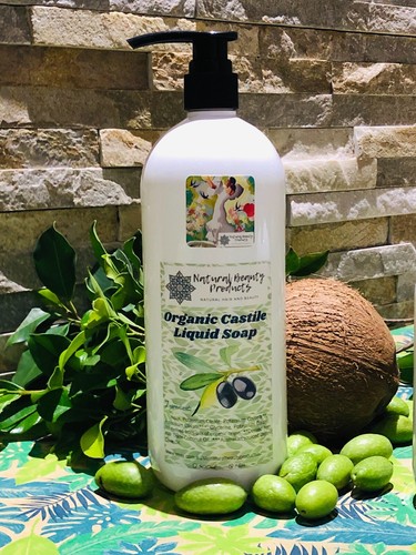 ON SALE! Organic Castile Liquid Soap-PURE AND NATURAL-CONCENTRATE 500ml, 1 Litre - Picture 11 of 21