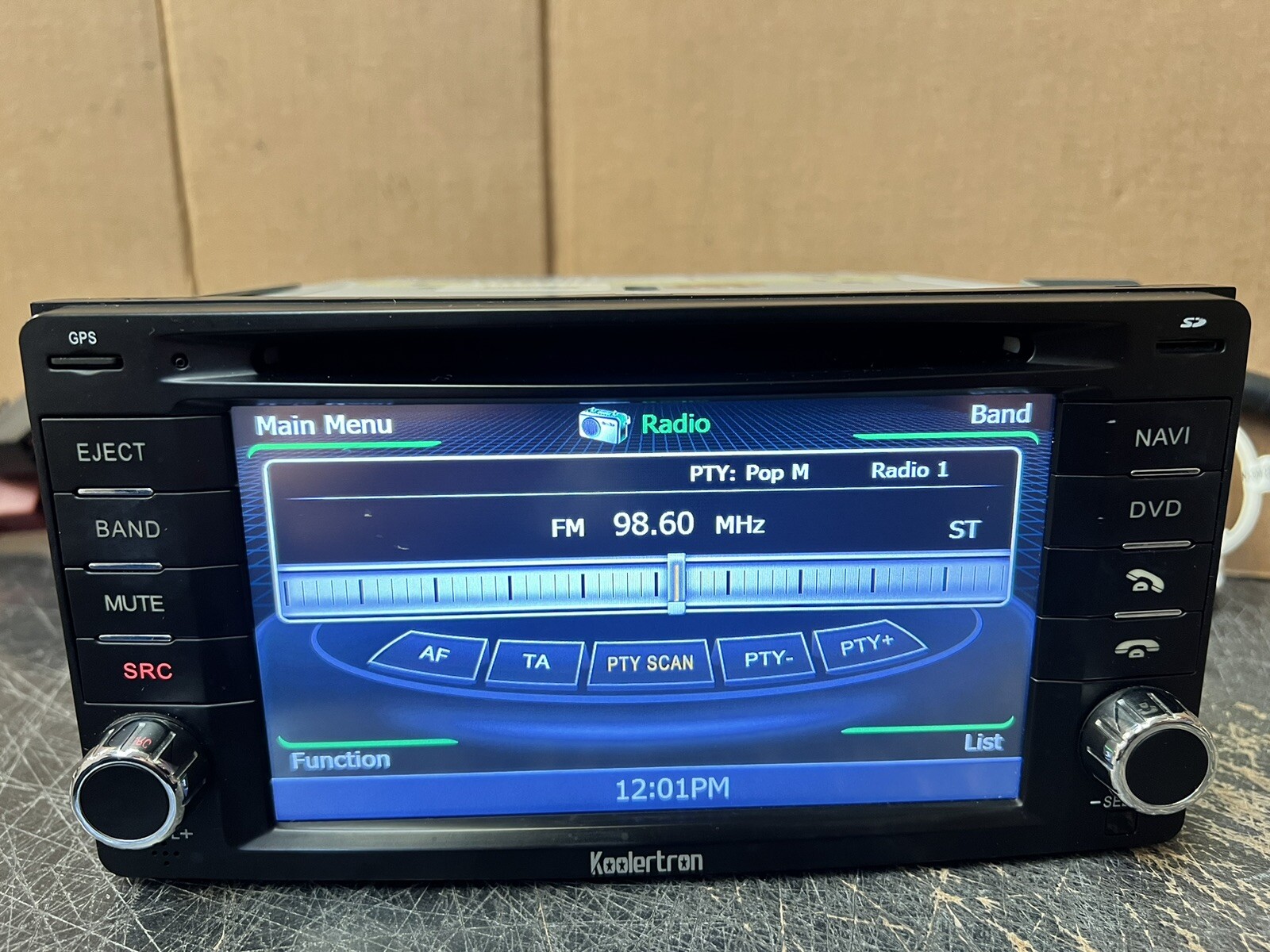 Subaru Double Din Car radio Sat Nav Dvd player Navigation System