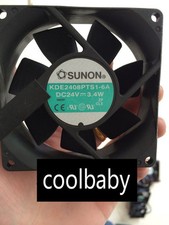 SUNON KDE2408PTS1-6A 24V 3.4W 80 80 25mm 2Pin