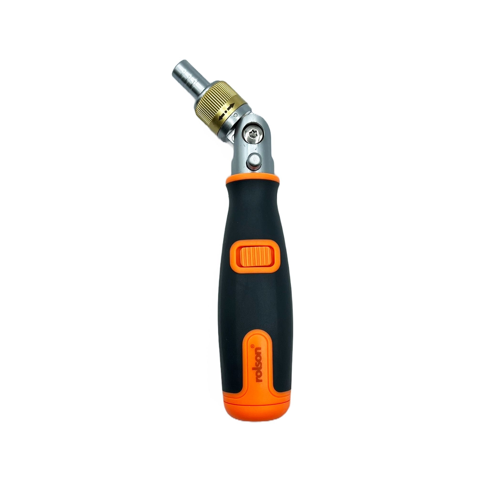 Rolson Ratchet Screwdriver 28232 With Flexi Head And Spare Bits 28232