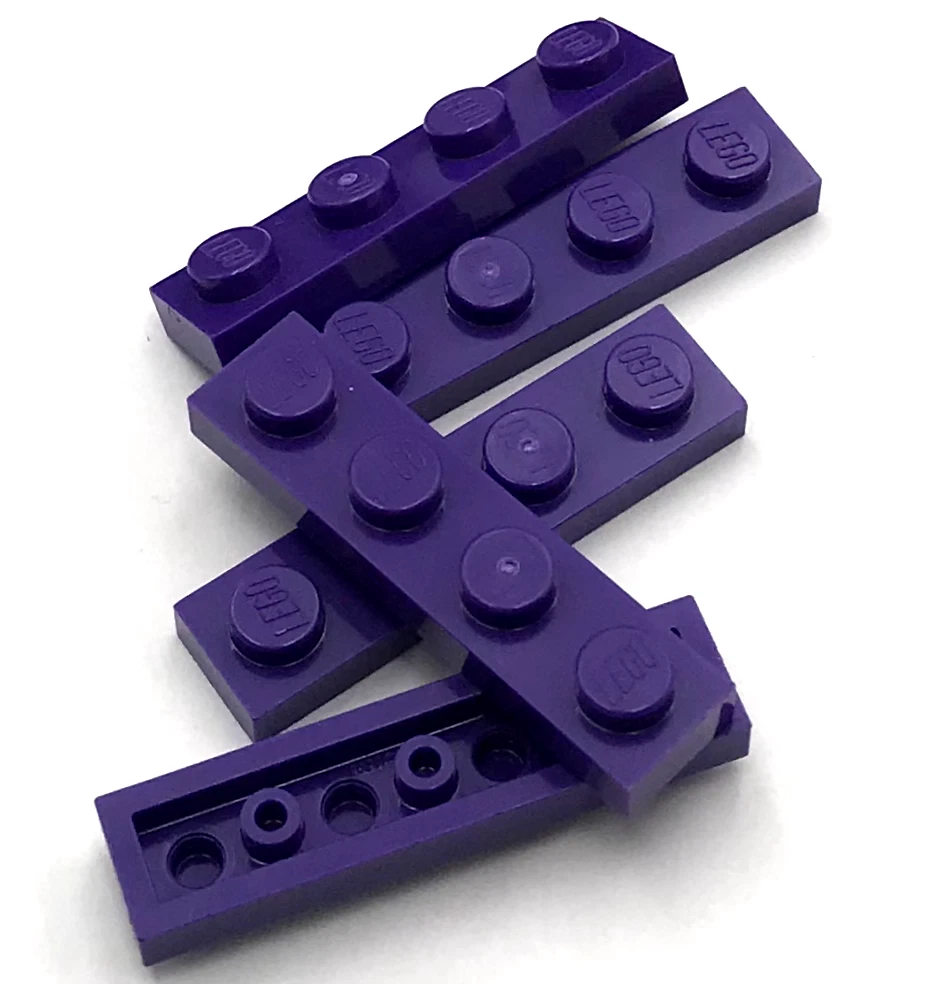 Lego 5 New Dark Purple Plate 1 x 4 Stud Pieces eBay