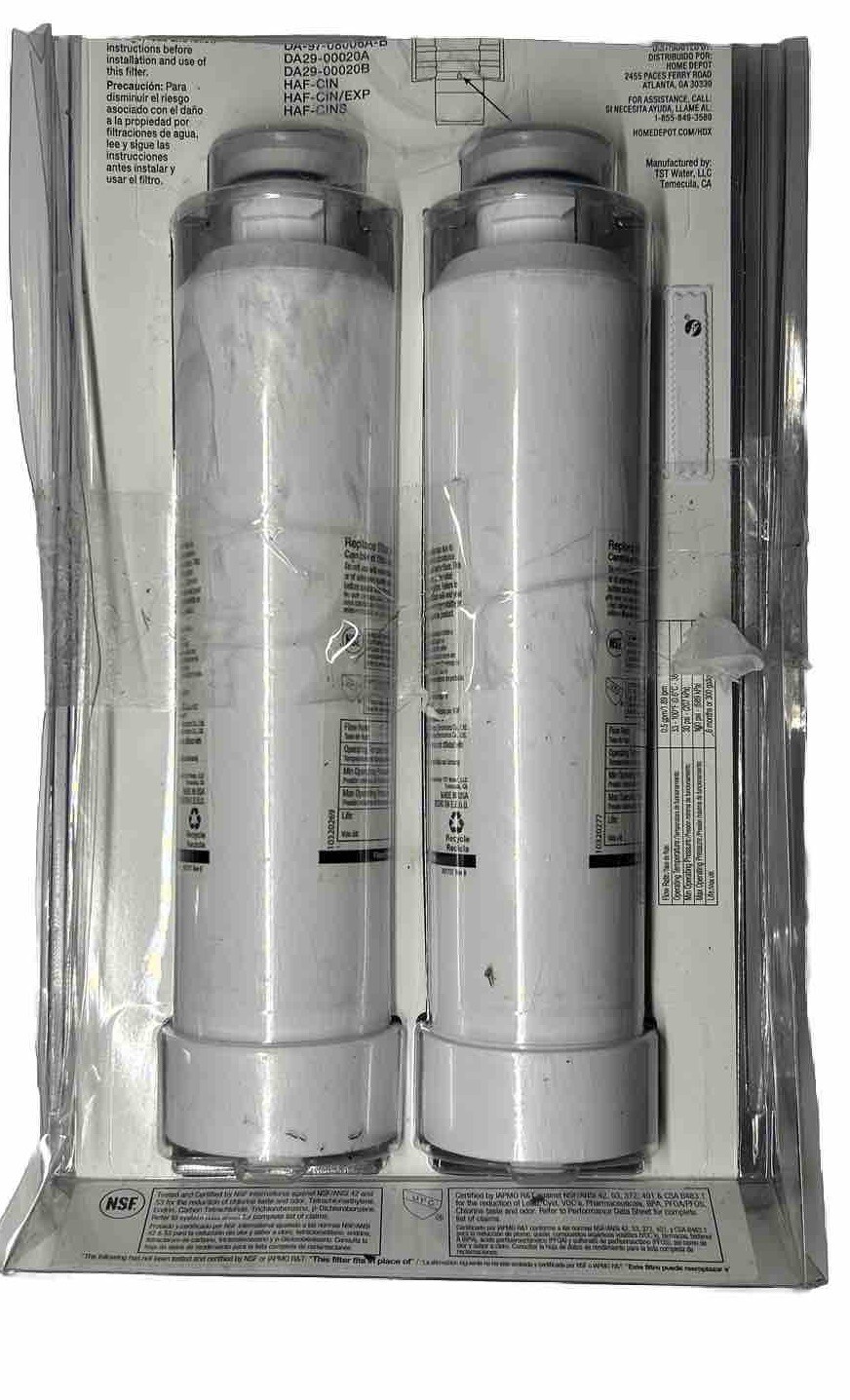 HDX FMS2 Replacement Water Filter / Purifier for Samsung Refrigerators