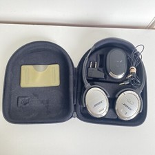 BOSE QuietComfort 3 QC3 Acoustic Noise Cancelling On Ear Headphones TESTED- READ