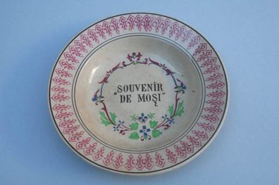 Teller, Souvenir de Mosi - Saargemünd, Sarreguemines