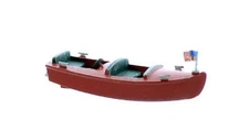 SPORTSMAN Runabout Kit HO Scale Detailed Boat Kit 1/87 scale kit